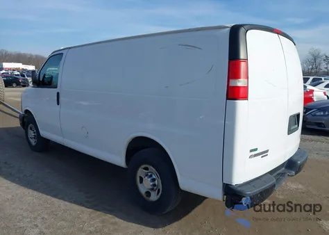 2012 Chevrolet Express 2500 Work Van из США, поврежденный, VIN 1GCWGFCA1C1100202
